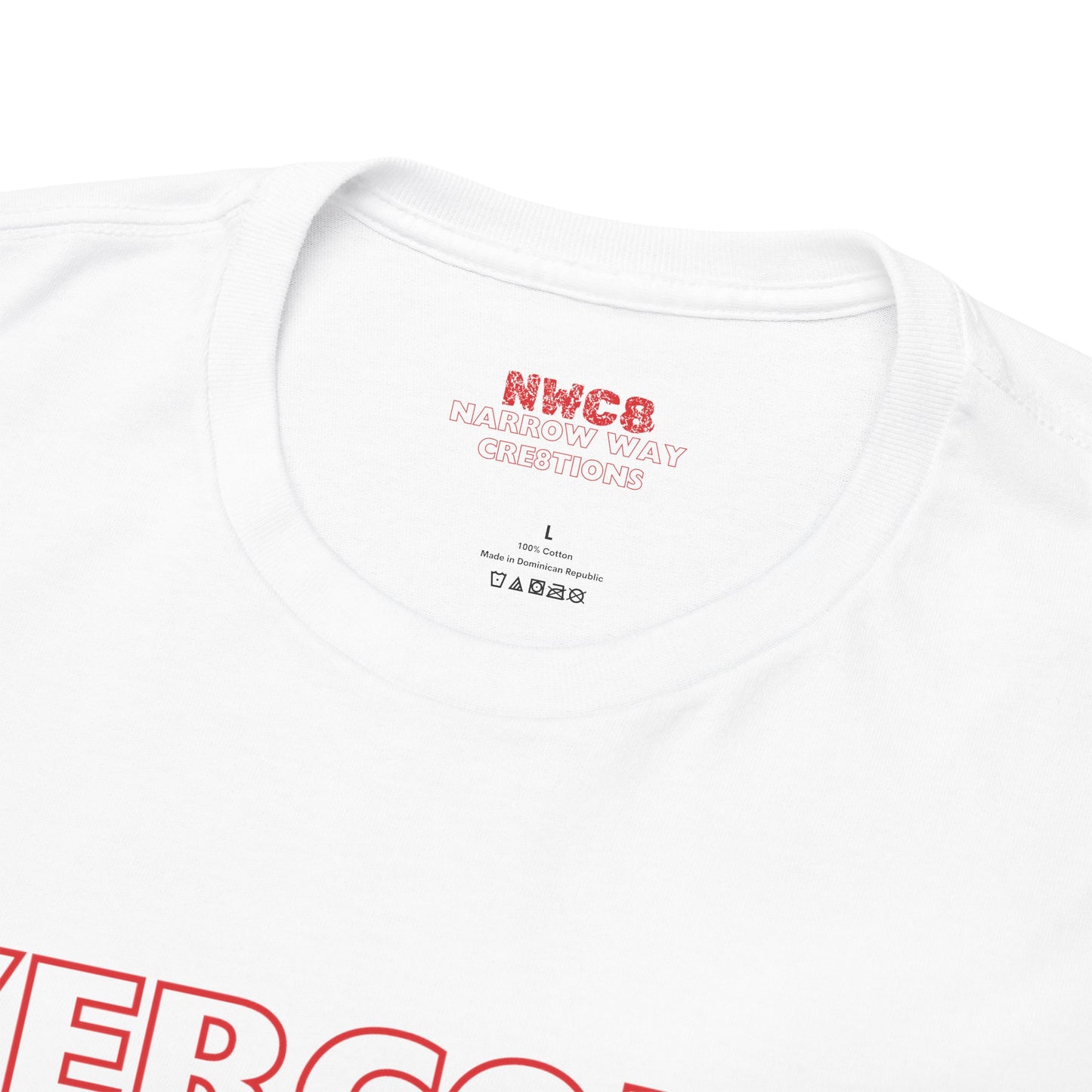 Overcomer christian faith Tee, encouraging Godly positive t-shirt