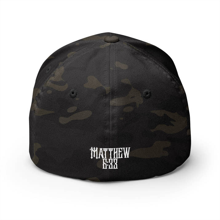 Embroidered Kingdom Seeker Cross and Nails Hat