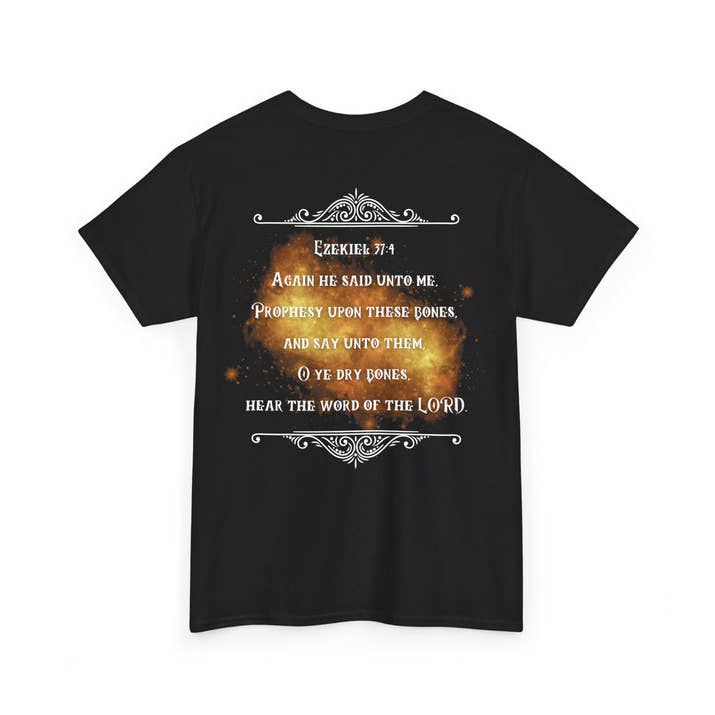 Dry bones come alive Bible scripture prophetic skeleton t-shirt, Christian tee