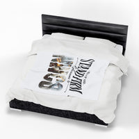 Suit Up and Stand Firm - Warriors in Christ Plush Blanket - Ephesians 6