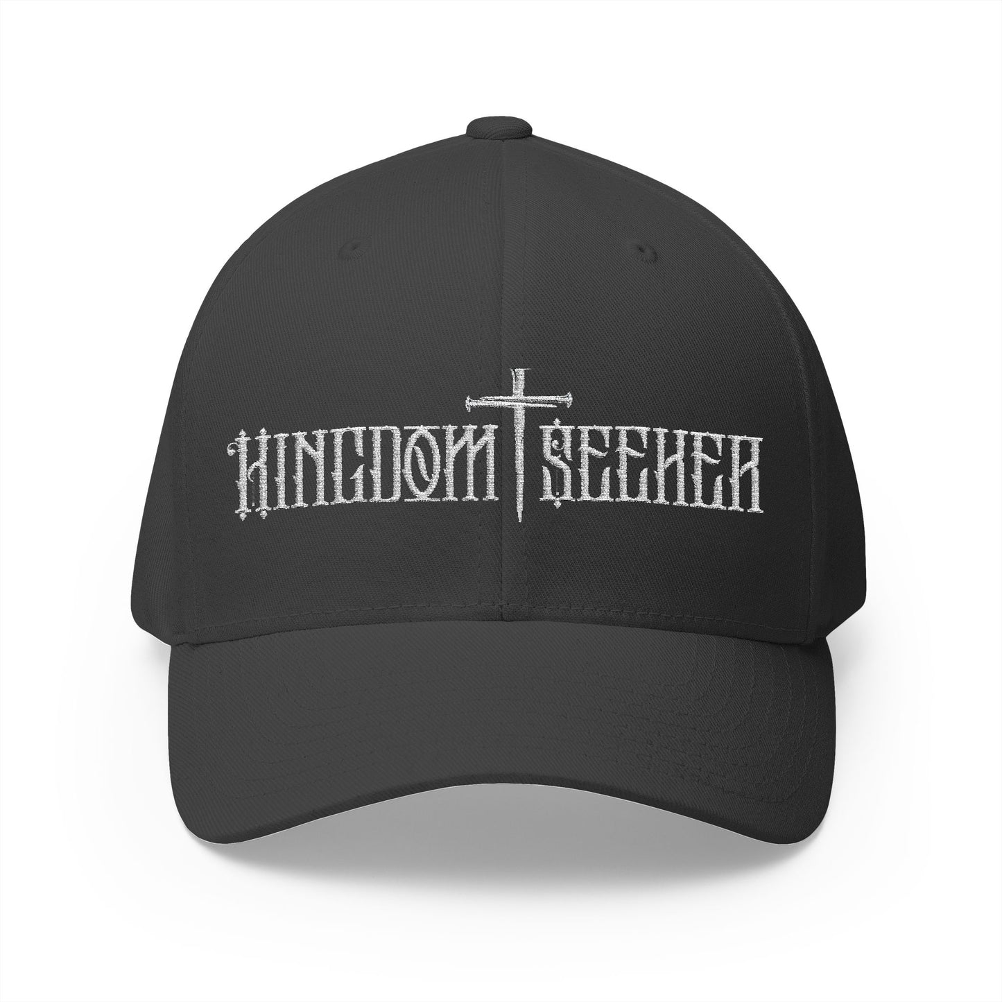 Embroidered Kingdom Seeker Cross and Nails Hat