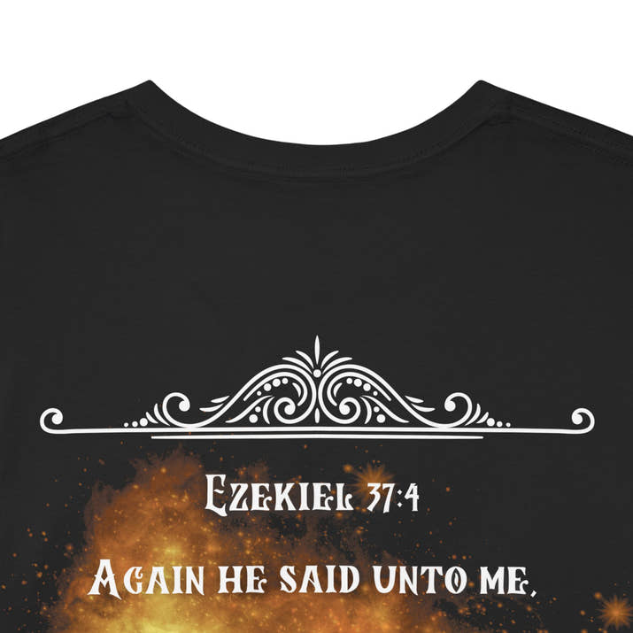 Dry bones come alive Bible scripture prophetic skeleton t-shirt, Christian tee