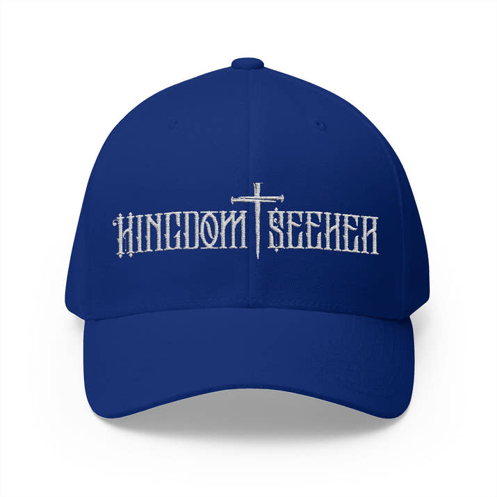 Embroidered Kingdom Seeker Cross and Nails Hat