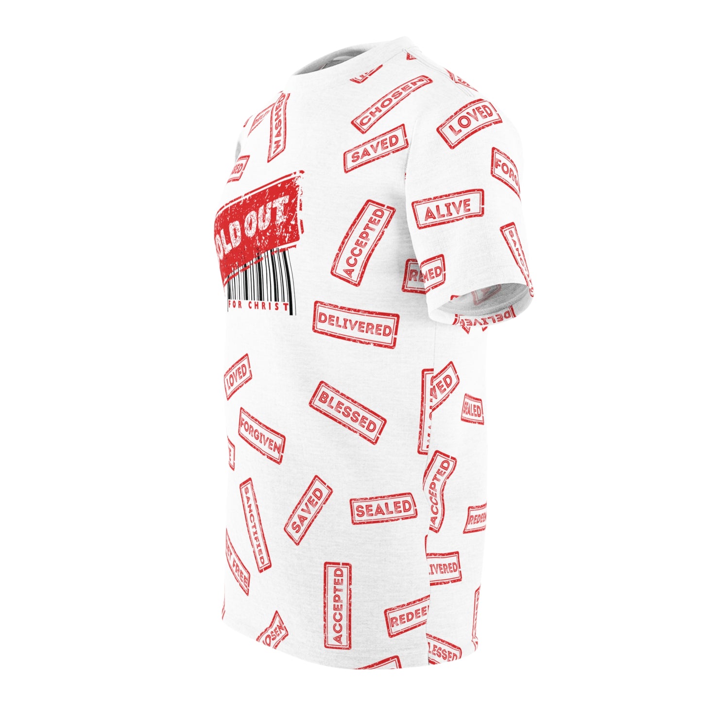 Sold out for Jesus Christ t-shirt, christian streatwear t-shirt, saved forgiven Godly shirt