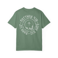 Fisher of men and correlating scriptures T-shirt, Fishing T- Shirt, Christian T-Shirt, cross T-Shirt