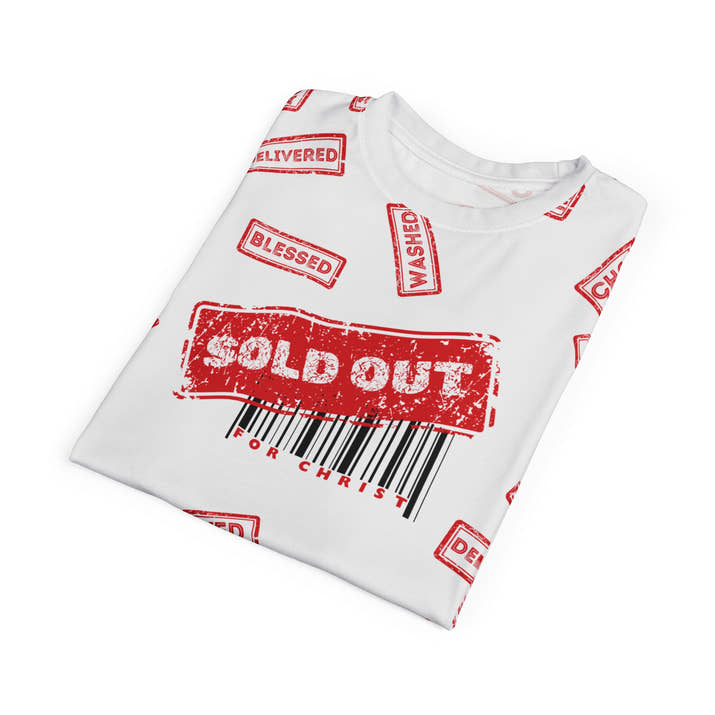Sold out for Jesus Christ t-shirt, christian streatwear t-shirt, saved forgiven Godly shirt