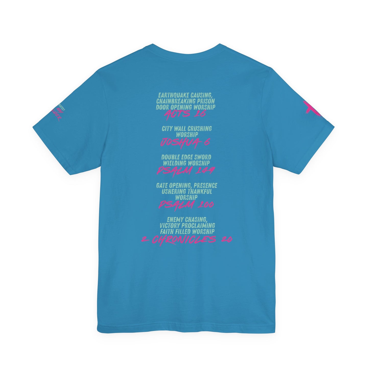 Worship is Warfare - Scripture Prayer Invitation Tee