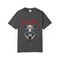 Beware of wolves short sleeve unique Christian t-shirt, cool faith tee, mens rocker spiritual shirt, bible scripture word of God tee