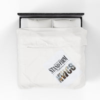 Suit Up and Stand Firm - Warriors in Christ Plush Blanket - Ephesians 6