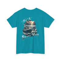 This too shall pass Unisex Heavy Cotton short sleeve christian, ocean waves cross Jesus faith bible quote T-Shirt, religious Godly shirt