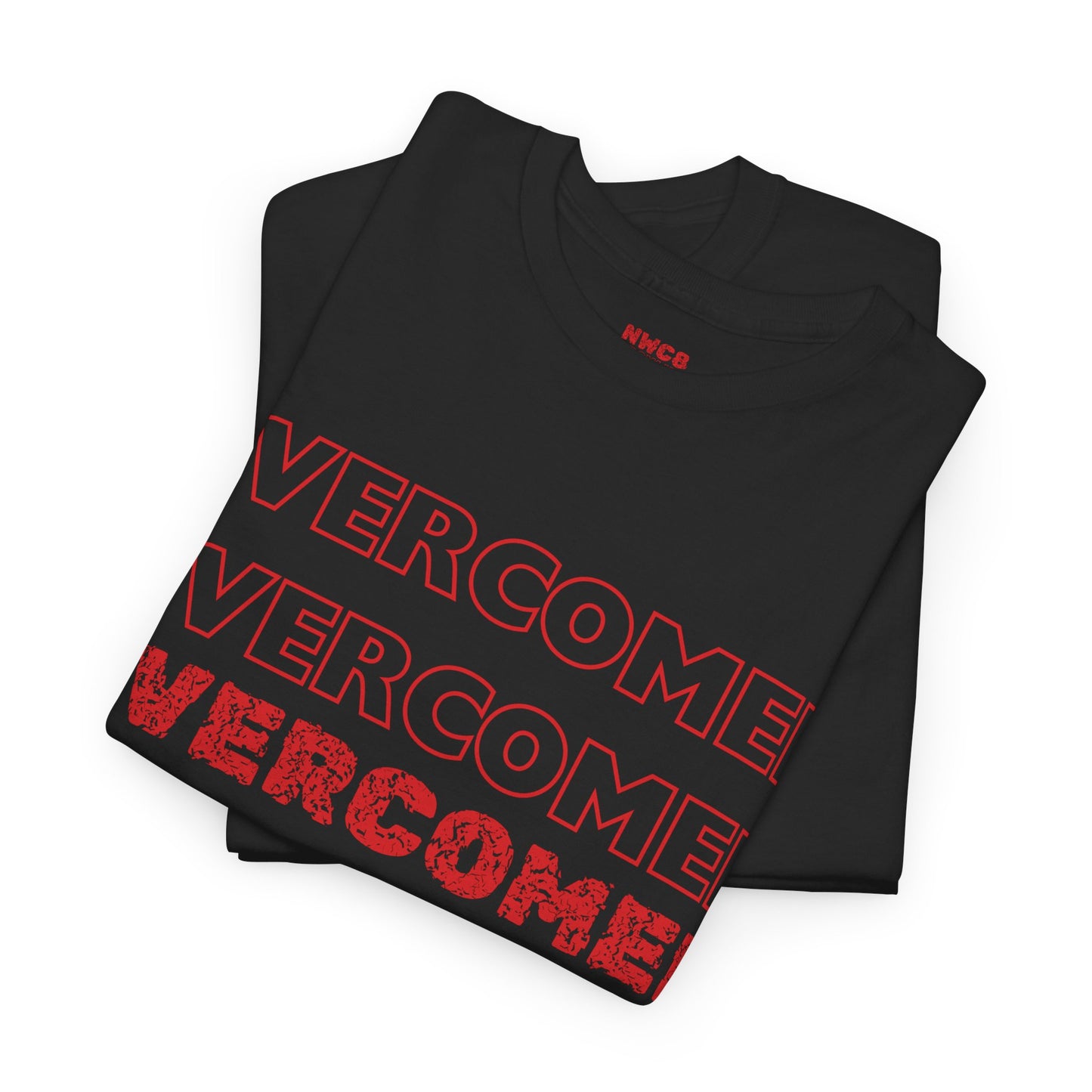 Overcomer christian faith Tee, encouraging Godly positive t-shirt