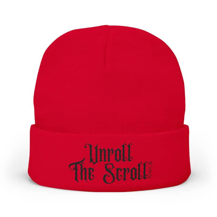 Unroll The Scroll Beanie - Scroll Exclusive