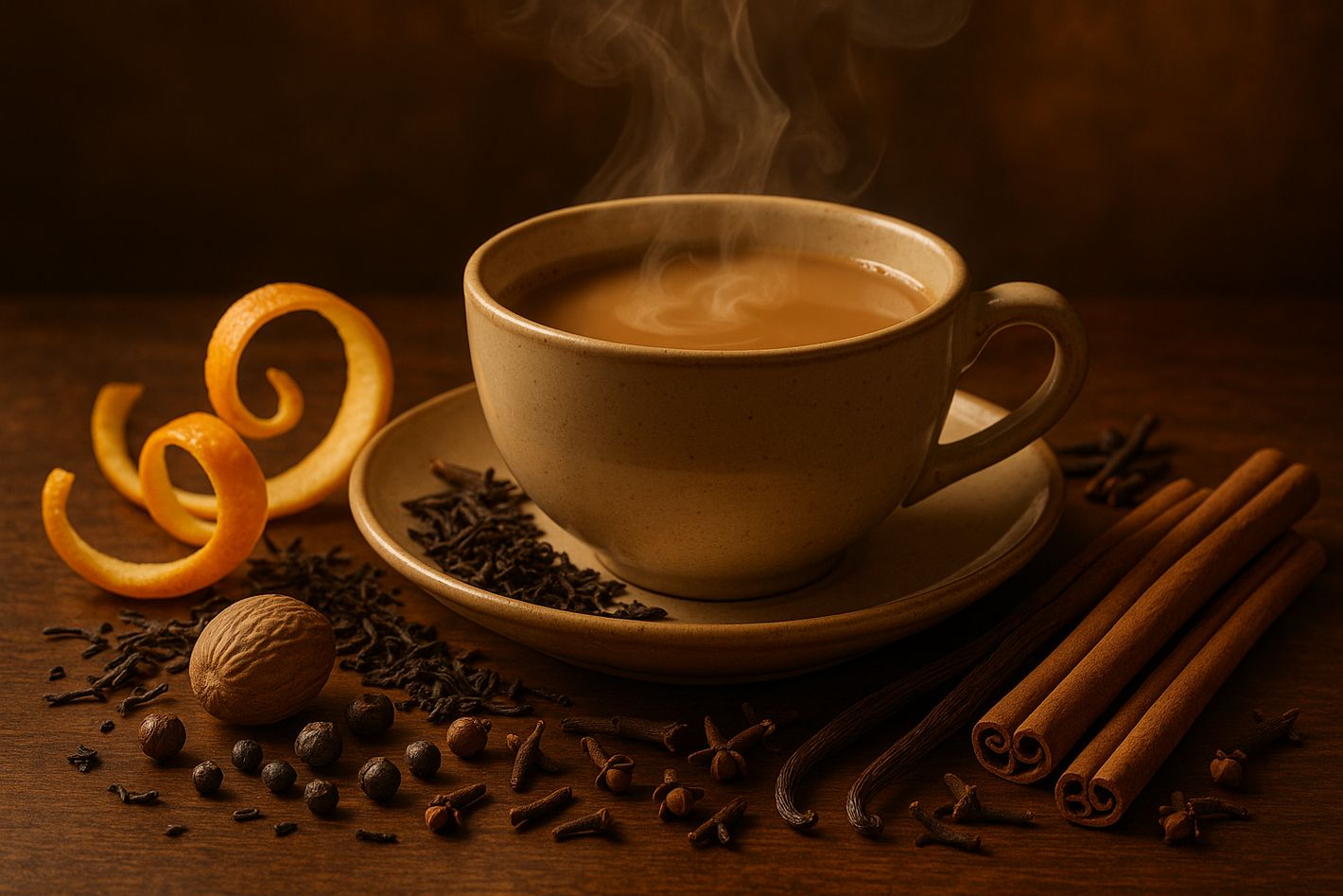 Cozy Cinnamon Chai Composition