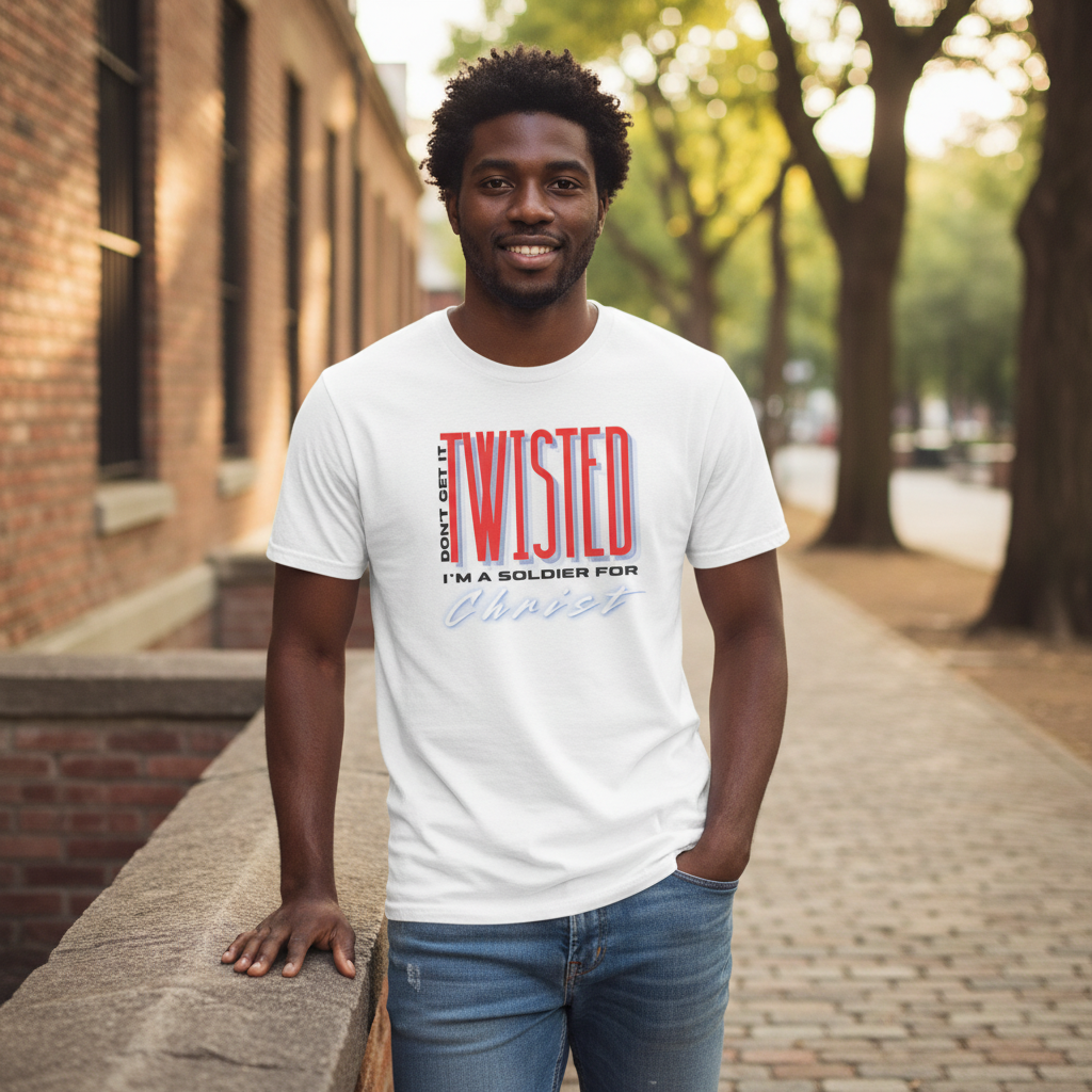 Don't Get It Twisted - Black male or Chinese person - casual outdoor