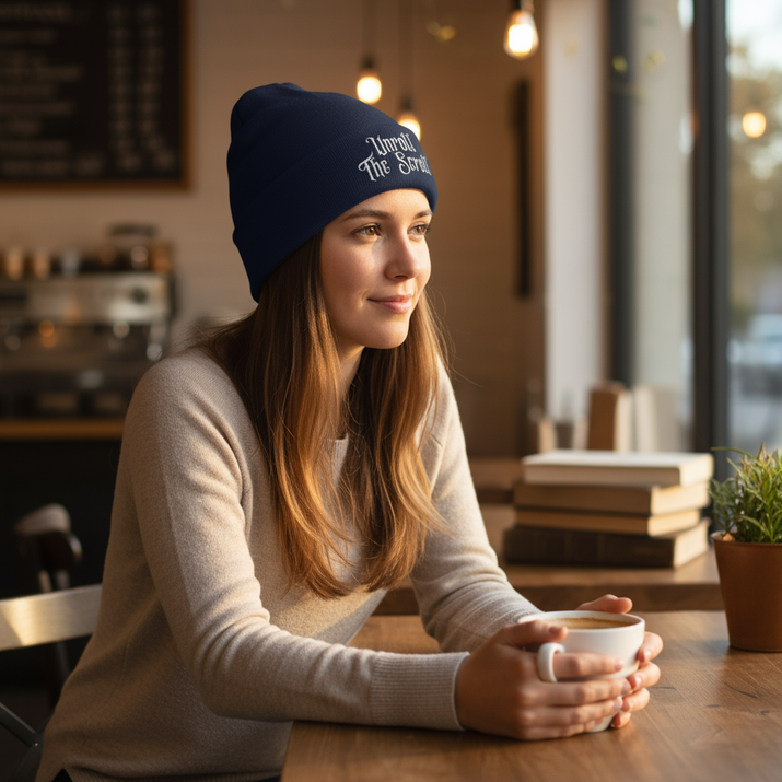 Navy Beanie Lifestyle
