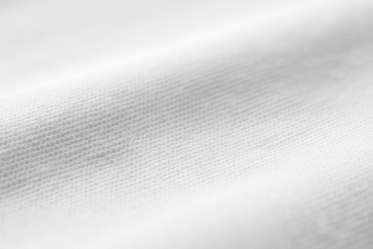 Premium cotton fabric texture close-up