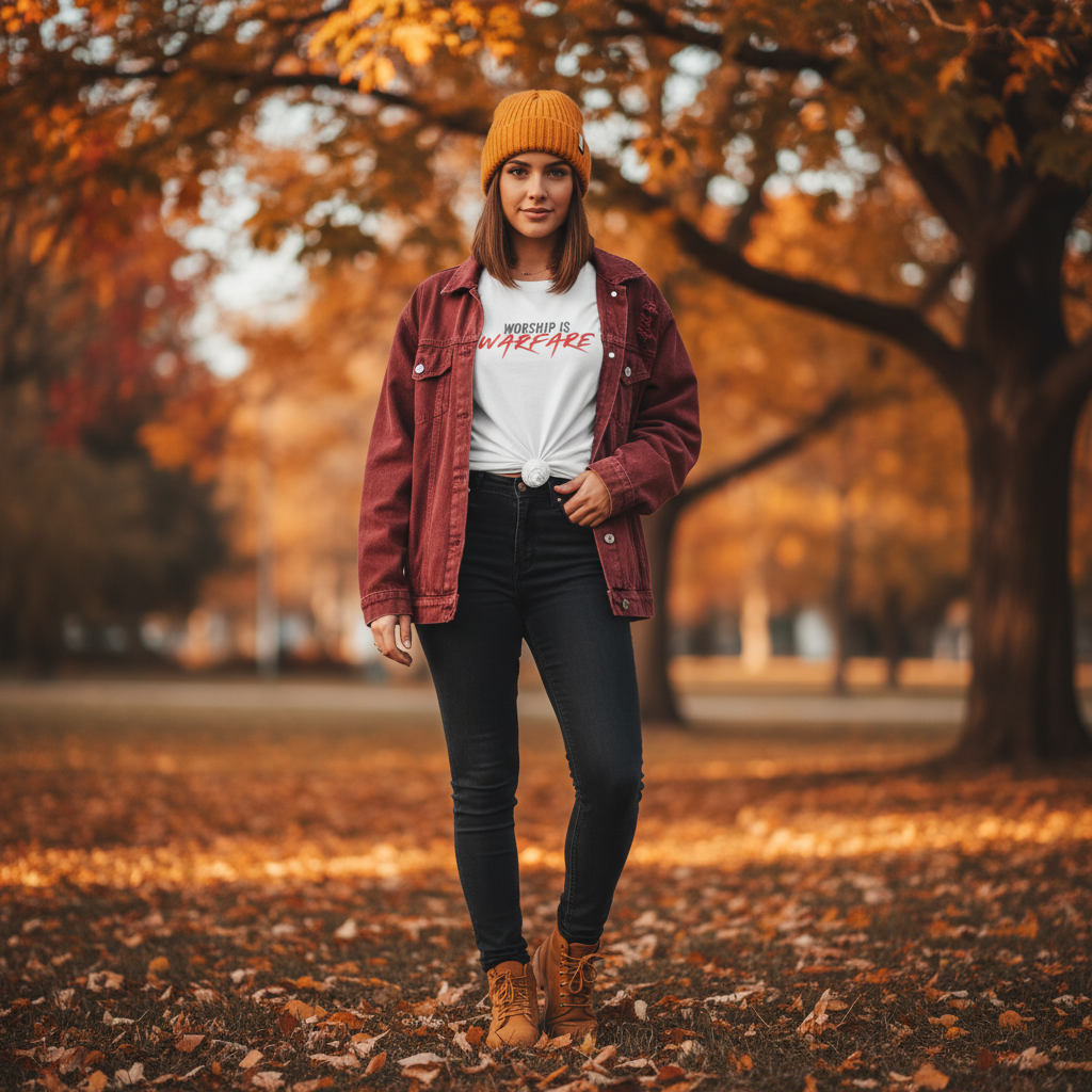 Seasonal Woman White Rust