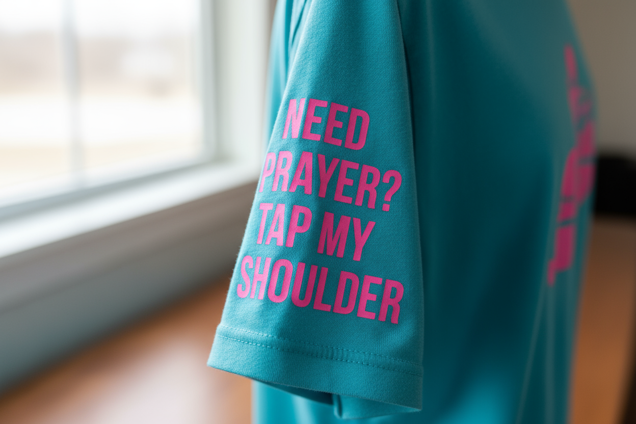 Sleeve Print Detail Turquoise