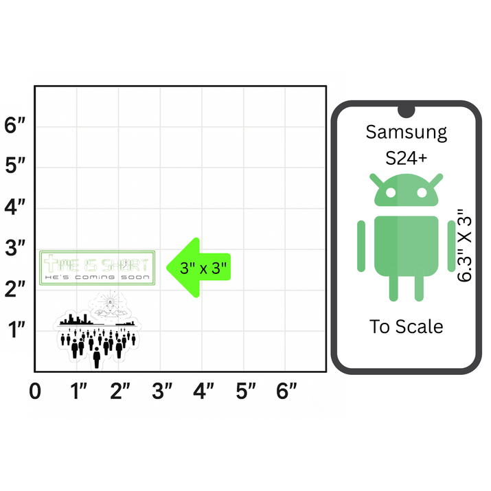 Time is Short - Jesus is Coming Back Sticker