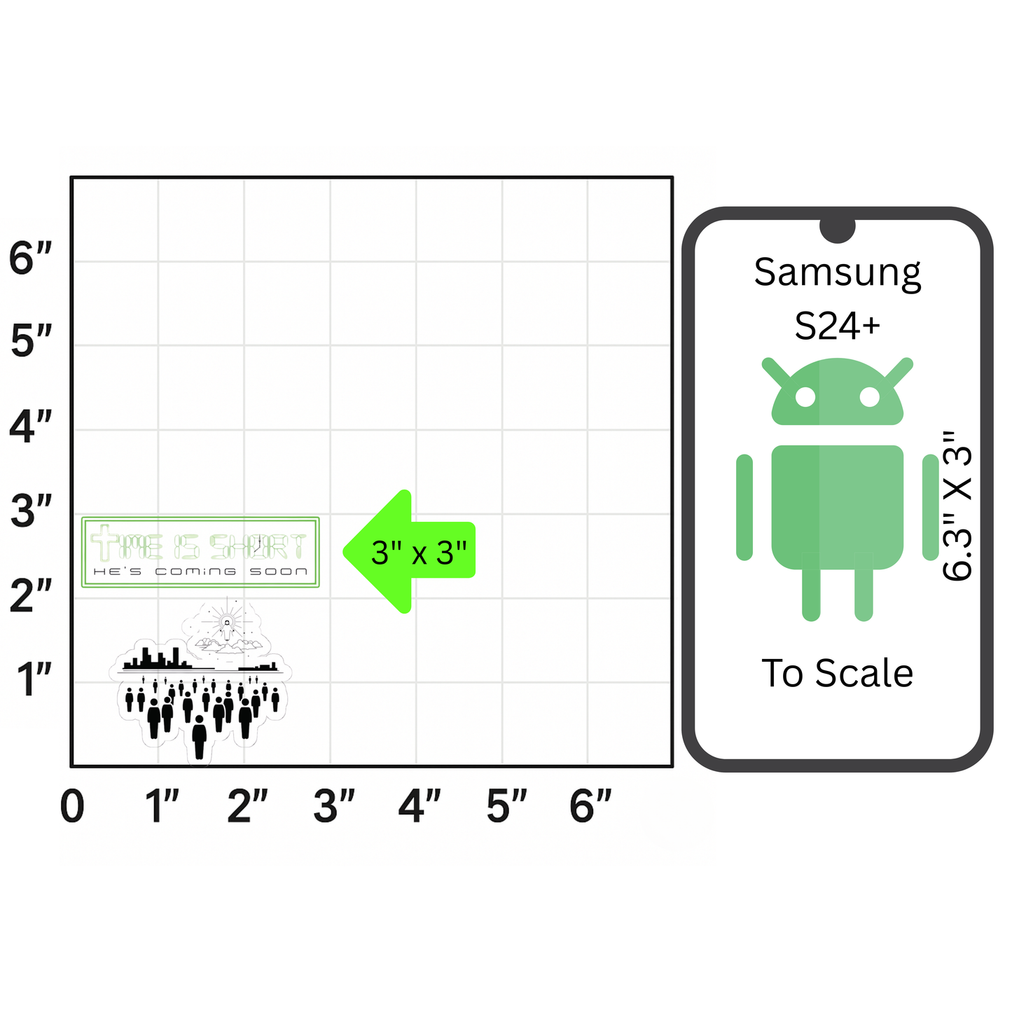 Time is Short - Jesus is Coming Back Sticker