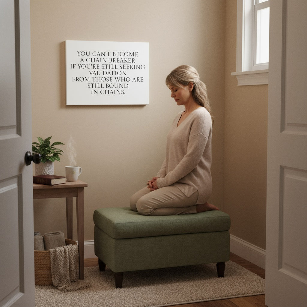 You Can't Become a Chain Breaker - Seeking Validation Canvas Wall Art