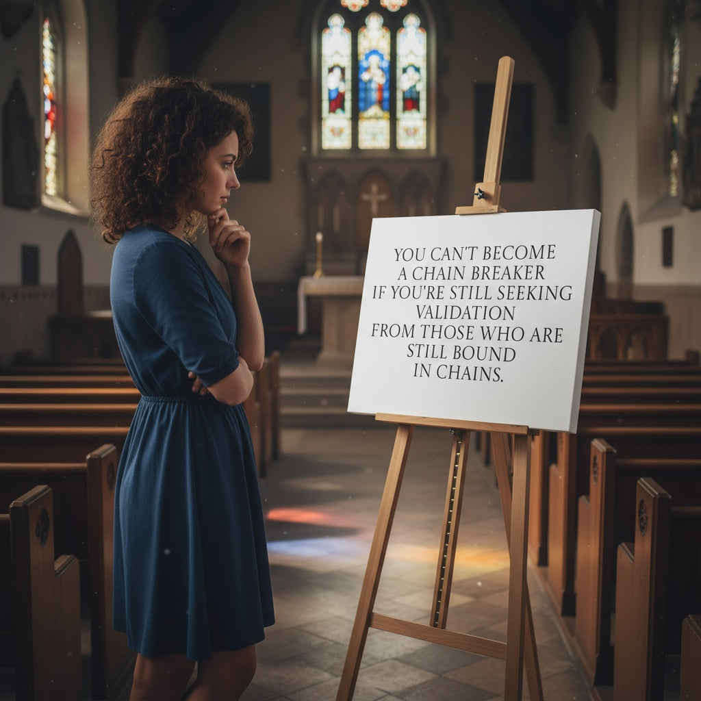 You Can't Become a Chain Breaker - Seeking Validation Canvas Wall Art