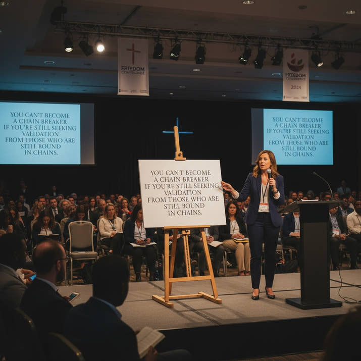 You Can't Become a Chain Breaker - Seeking Validation Canvas Wall Art