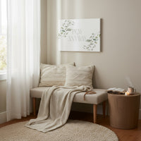 Pray Anyway Minimalistic Elegant leaf