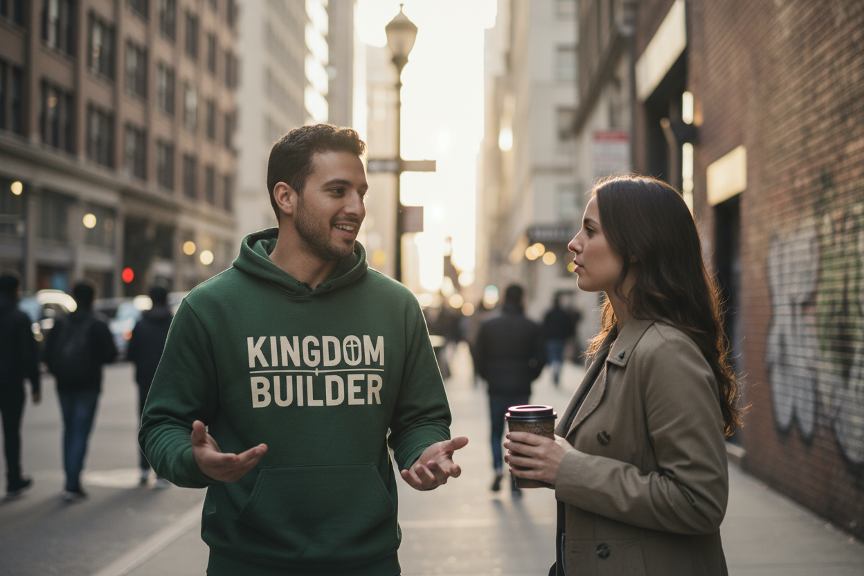 Wearable Ministry Sparking Conversations